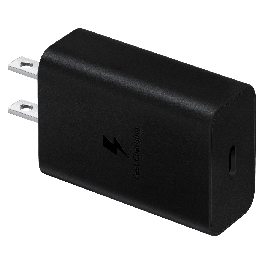 Wholesale cell phone accessory Samsung - Power Adapter 15W with USB C Cable - Black