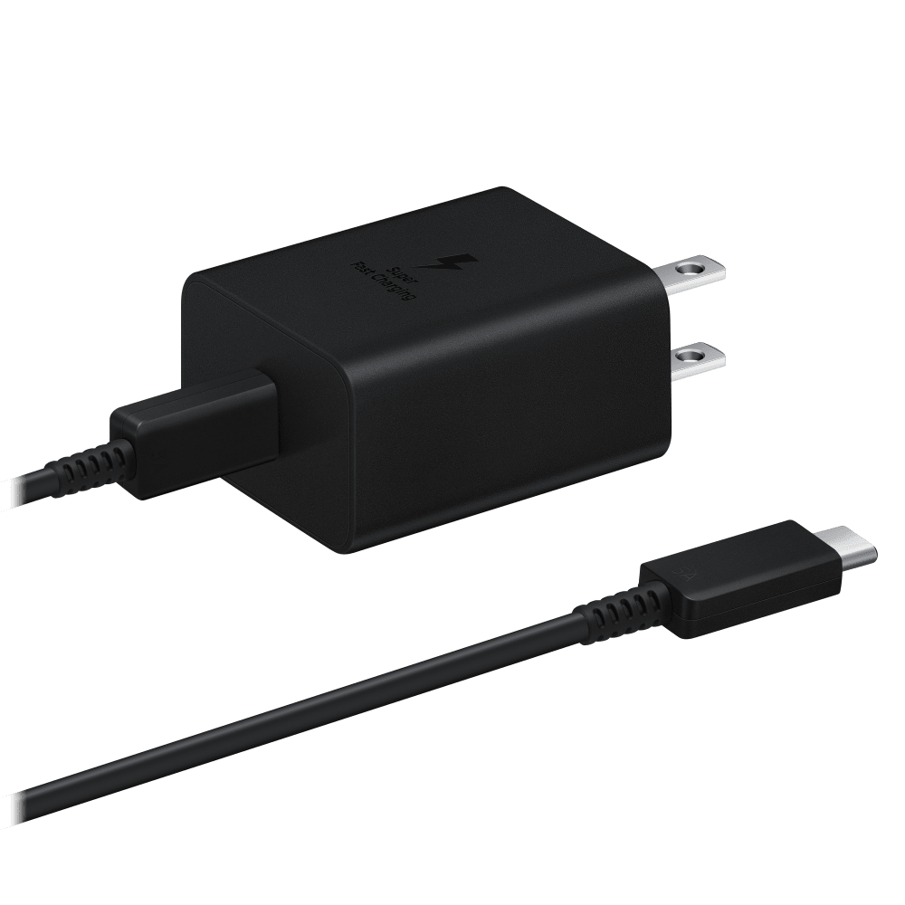 Wholesale cell phone accessory Samsung - Power Adapter 45W PD with USB C Cable 1.8m - Black