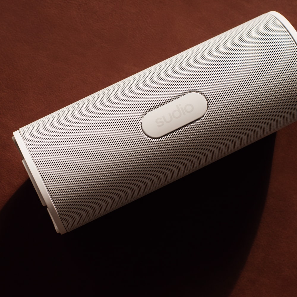 Wholesale cell phone accessory Sudio - F4 Portable Bluetooth Speaker - White