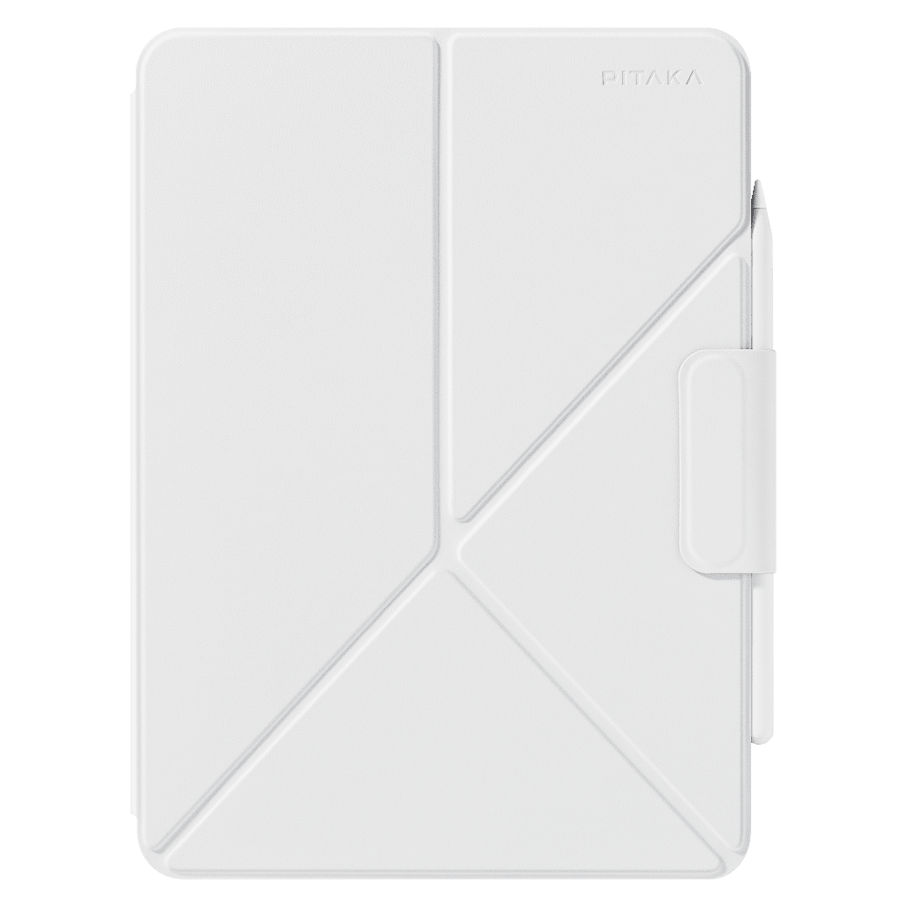 Wholesale cell phone accessory Pitaka - MagEZ Folio 2 Case for Apple iPad Pro 13 - White