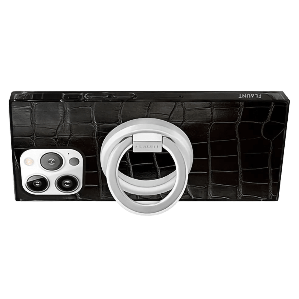 Wholesale cell phone accessory Flaunt - Magnetic MagSafe Ring Stand - Silver