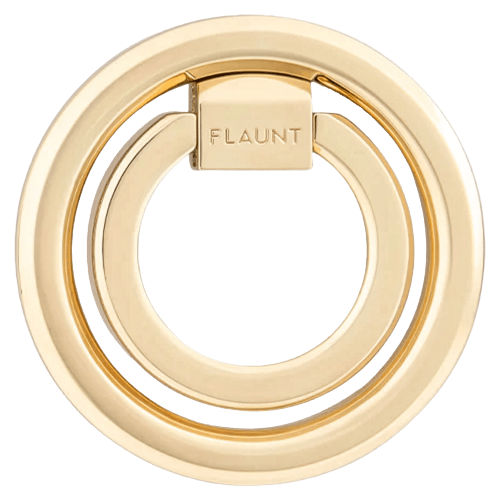 Wholesale cell phone accessory Flaunt - Magnetic MagSafe Ring Stand - Gold