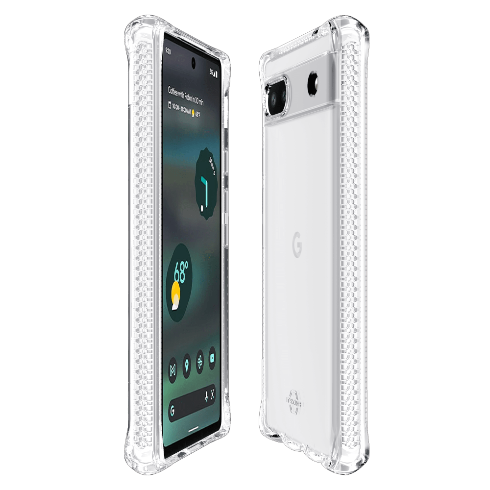 Wholesale cell phone accessory ITSKINS - Spectrum R Clear Case for Google Pixel 6a - Transparent