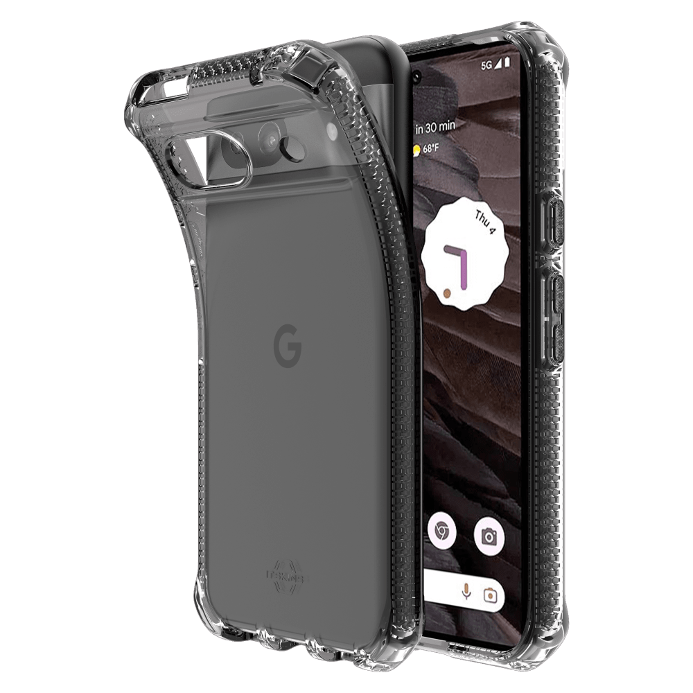 Wholesale cell phone accessory ITSKINS - Spectrum_R Clear Case for Google Pixel 8a - Smoke