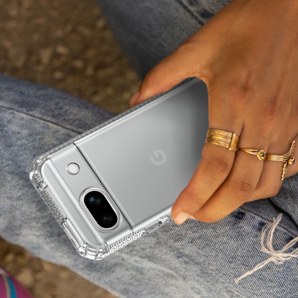 Wholesale cell phone accessory ITSKINS - Spectrum_R Clear Case for Google Pixel 8a - Transparent