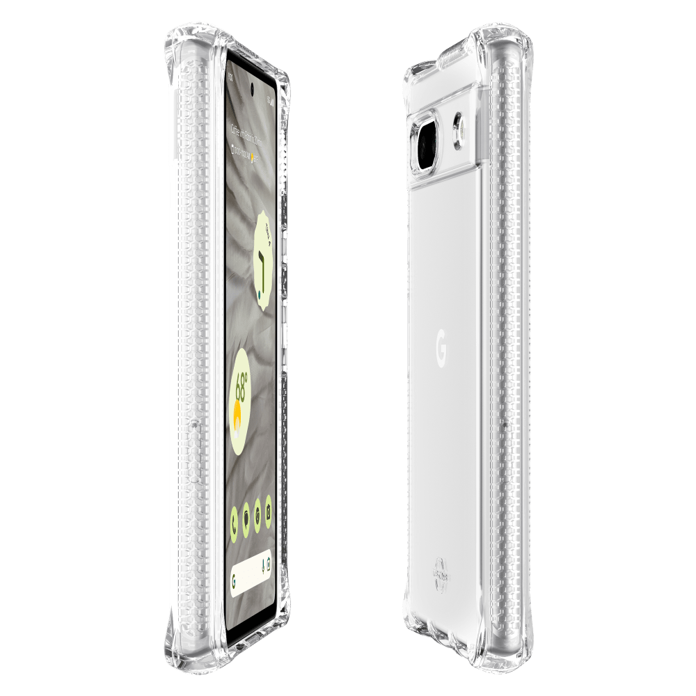 Wholesale cell phone accessory ITSKINS - Spectrum_R Clear Case for Google Pixel 7a - Transparent