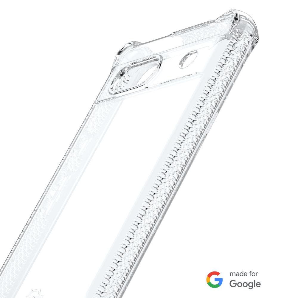 Wholesale cell phone accessory ITSKINS - Spectrum_R Clear Case for Google Pixel 7a - Transparent