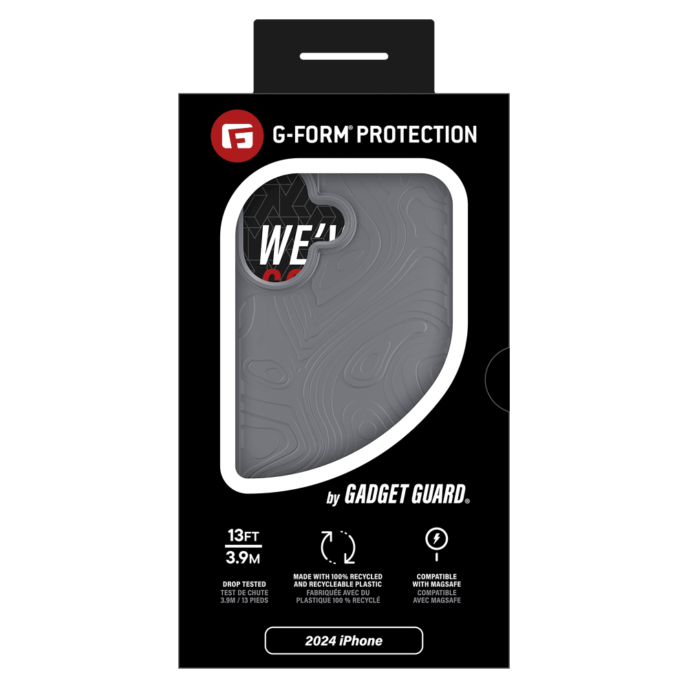 Wholesale cell phone accessory Gadget Guard - Trek MagSafe Case with G-Form Protection for