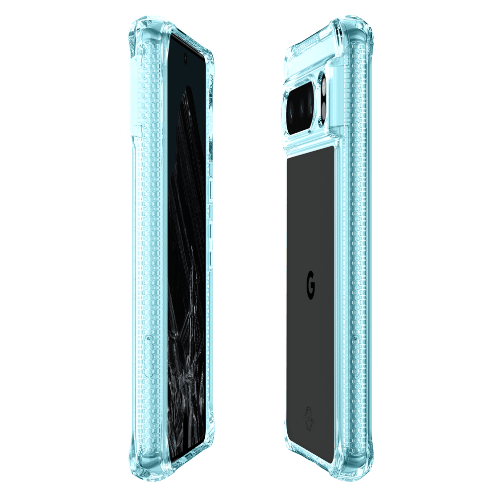 Wholesale cell phone accessory ITSKINS - Hybrid_R Clear Case for Google Pixel 8 Pro - Light
