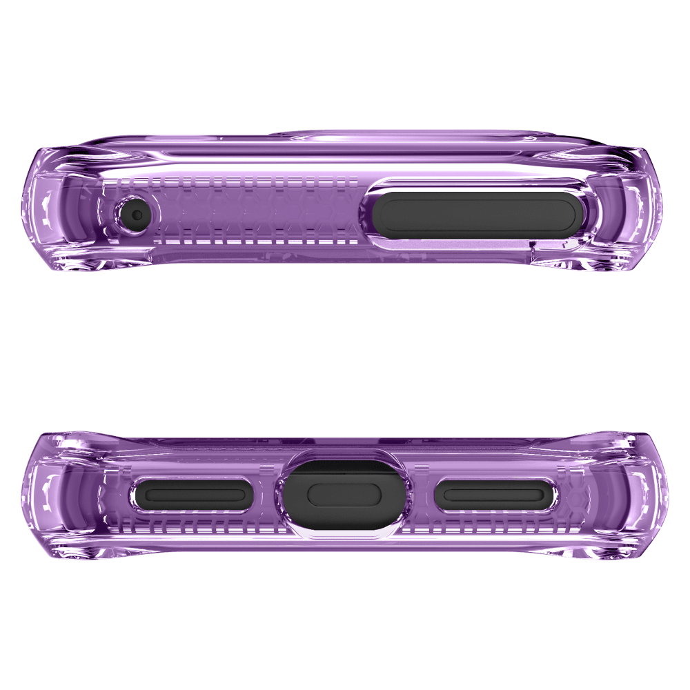 Wholesale cell phone accessory ITSKINS - Hybrid_R Clear Case for Google Pixel 8 - Light Purple