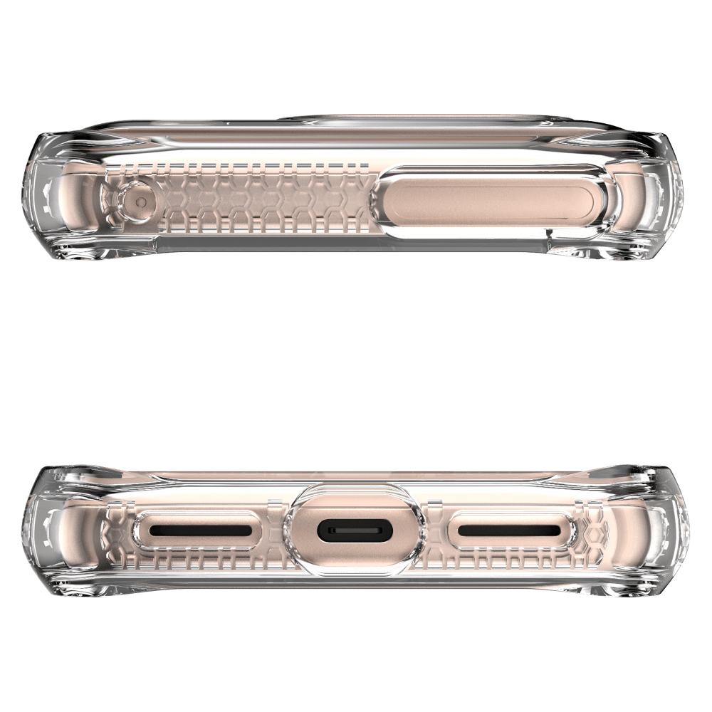 Wholesale cell phone accessory ITSKINS - Hybrid_R Clear MagSafe Case for Google Pixel 8 - Transparent