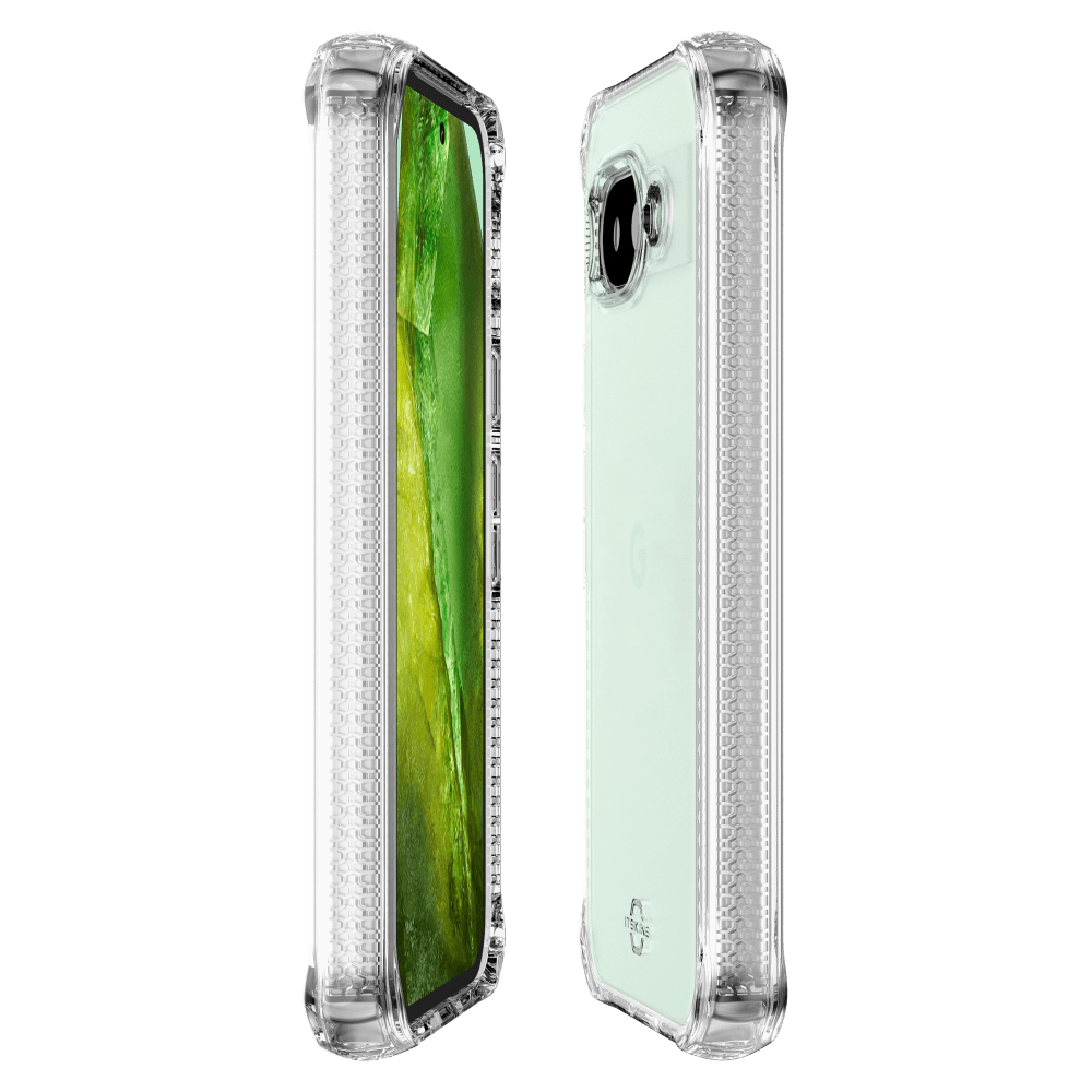 Wholesale cell phone accessory ITSKINS - Hybrid_R Clear Case for Google Pixel 9a - Transparent