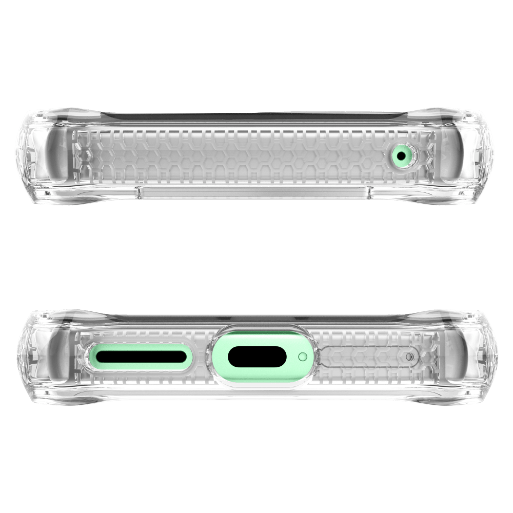 Wholesale cell phone accessory ITSKINS - Hybrid_R Clear Case for Google Pixel 9a - Transparent
