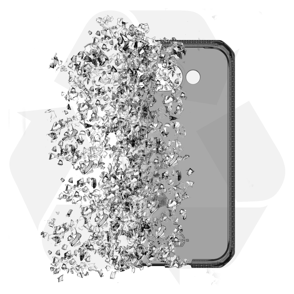 Wholesale cell phone accessory ITSKINS - Spectrum_R Clear Case for Google Pixel 9a - Smoke