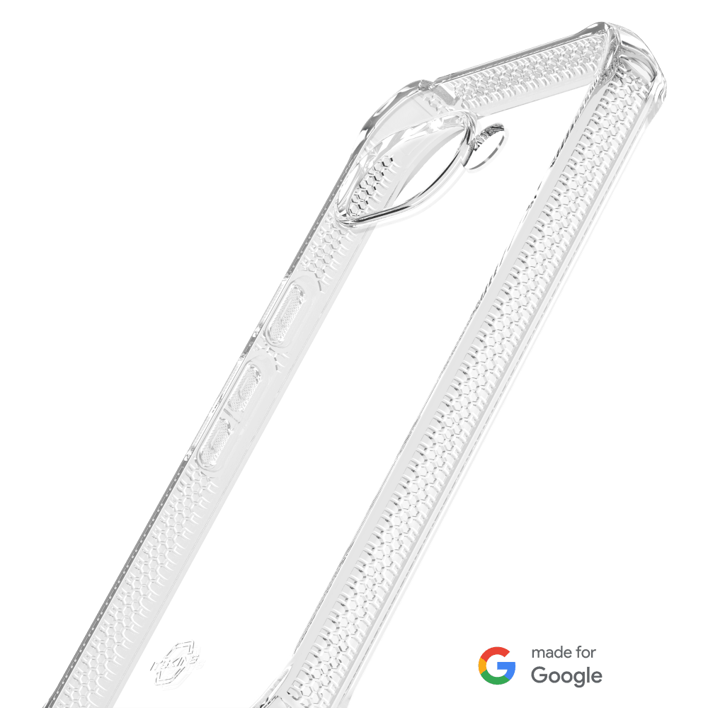 Wholesale cell phone accessory ITSKINS - Spectrum_R Clear Case for Google Pixel 9a - Transparent