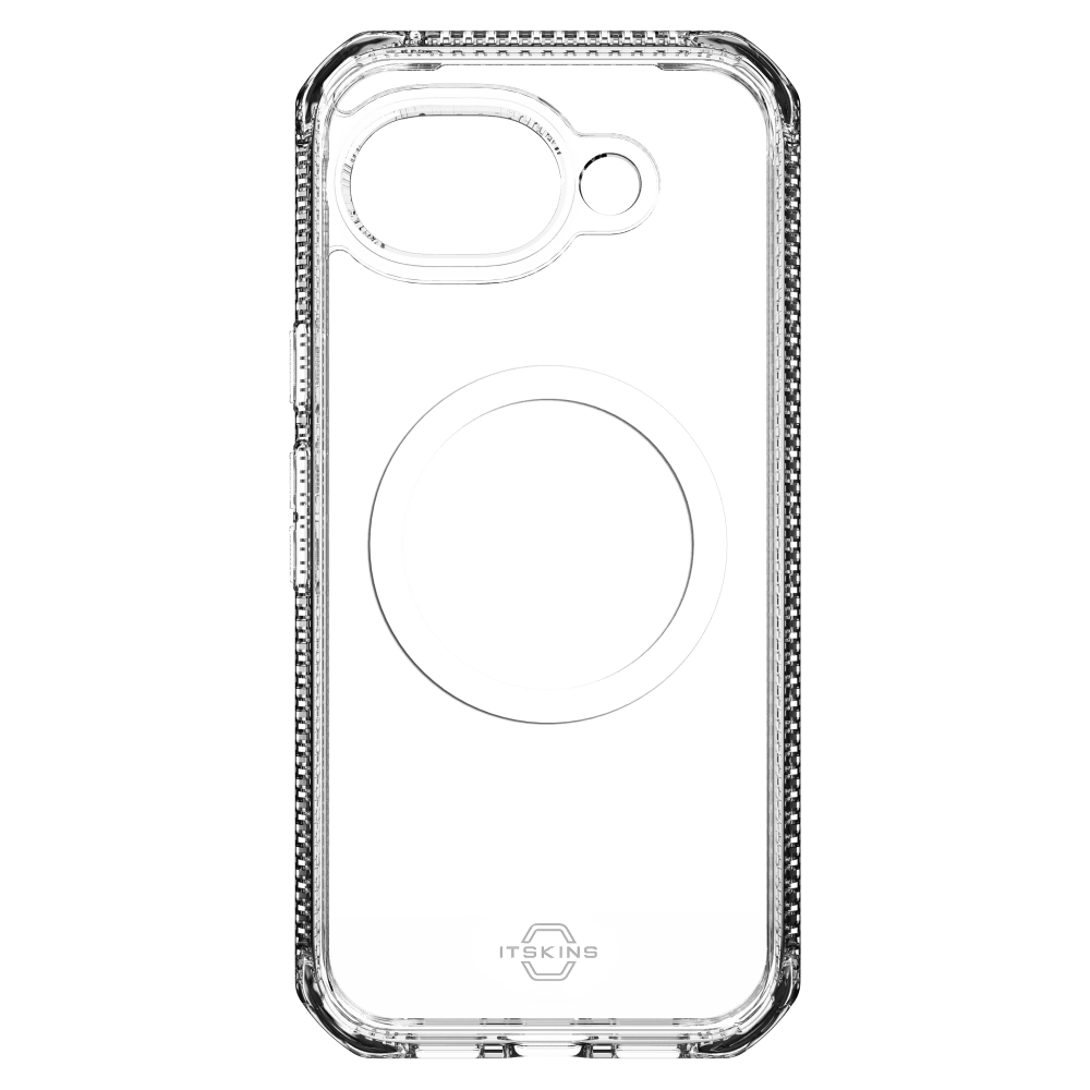 Wholesale cell phone accessory ITSKINS - Hybrid_R Clear MagSafe Case for Google Pixel 10a -