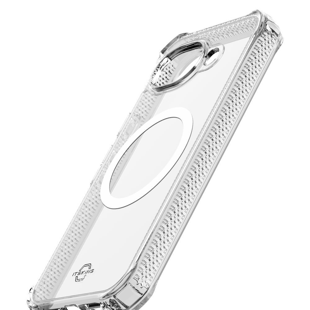 Wholesale cell phone accessory ITSKINS - Hybrid_R Clear MagSafe Case for Google Pixel 10a -