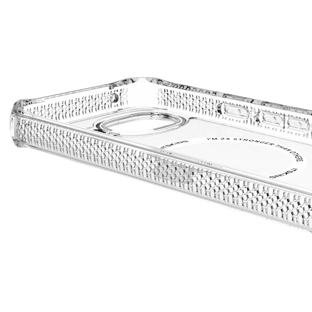 Wholesale cell phone accessory ITSKINS - Hybrid_R Clear MagSafe Case for Google Pixel 10a -