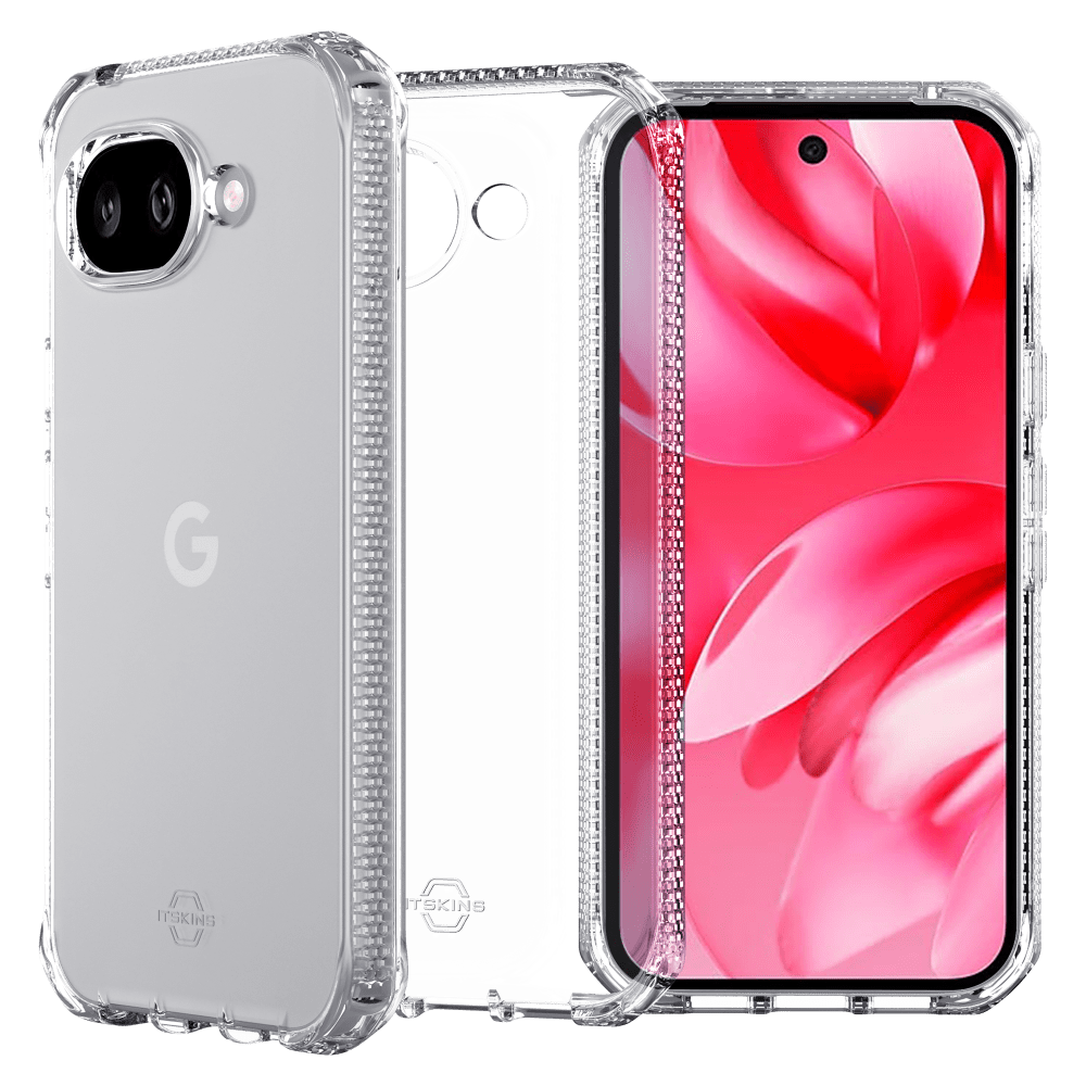 Wholesale cell phone accessory ITSKINS - Spectrum_R Clear Case for Google Pixel 10a - Transparent