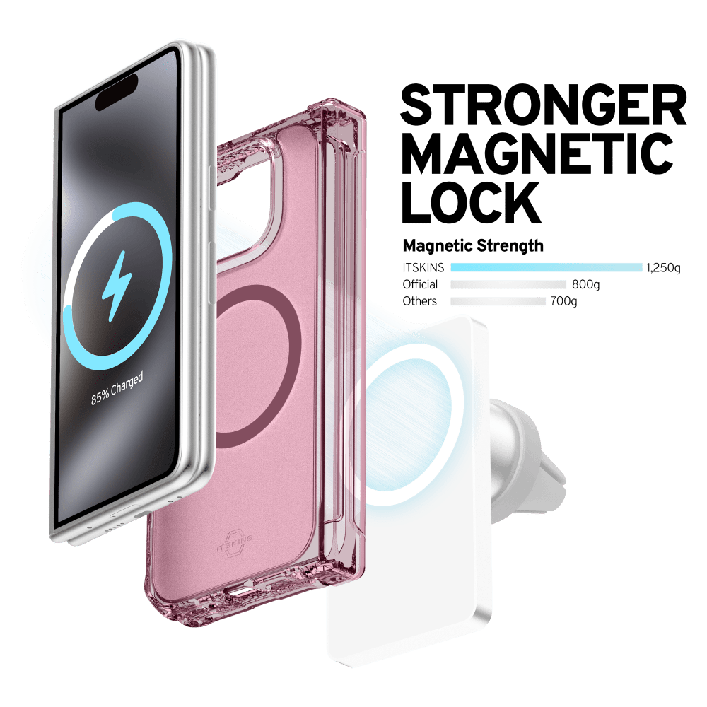 Wholesale cell phone accessory ITSKINS - Hybrid_R Vapor Hinge MagSafe Case for Google Pixel