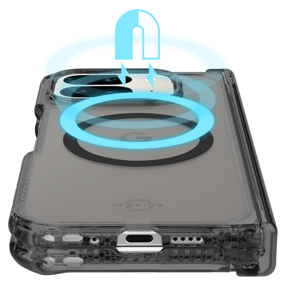 Wholesale cell phone accessory ITSKINS - Hybrid_R Vapor Hinge MagSafe Case for Google Pixel