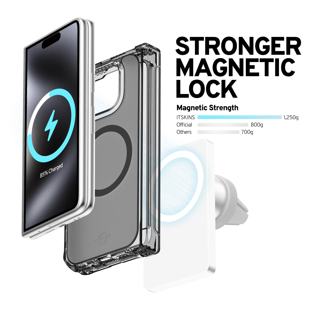 Wholesale cell phone accessory ITSKINS - Hybrid_R Vapor Hinge MagSafe Case for Google Pixel