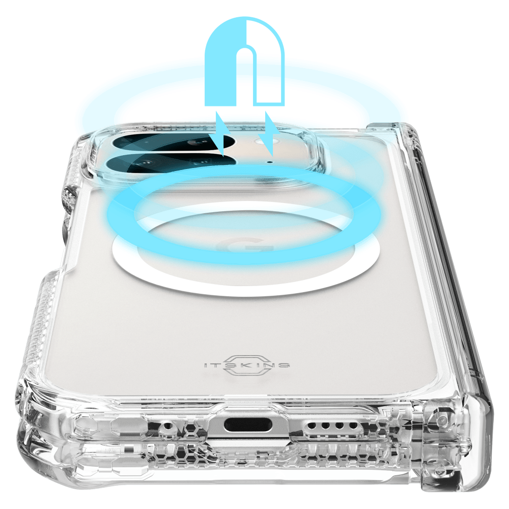 Wholesale cell phone accessory ITSKINS - Hybrid_R Vapor Hinge MagSafe Case for Google Pixel