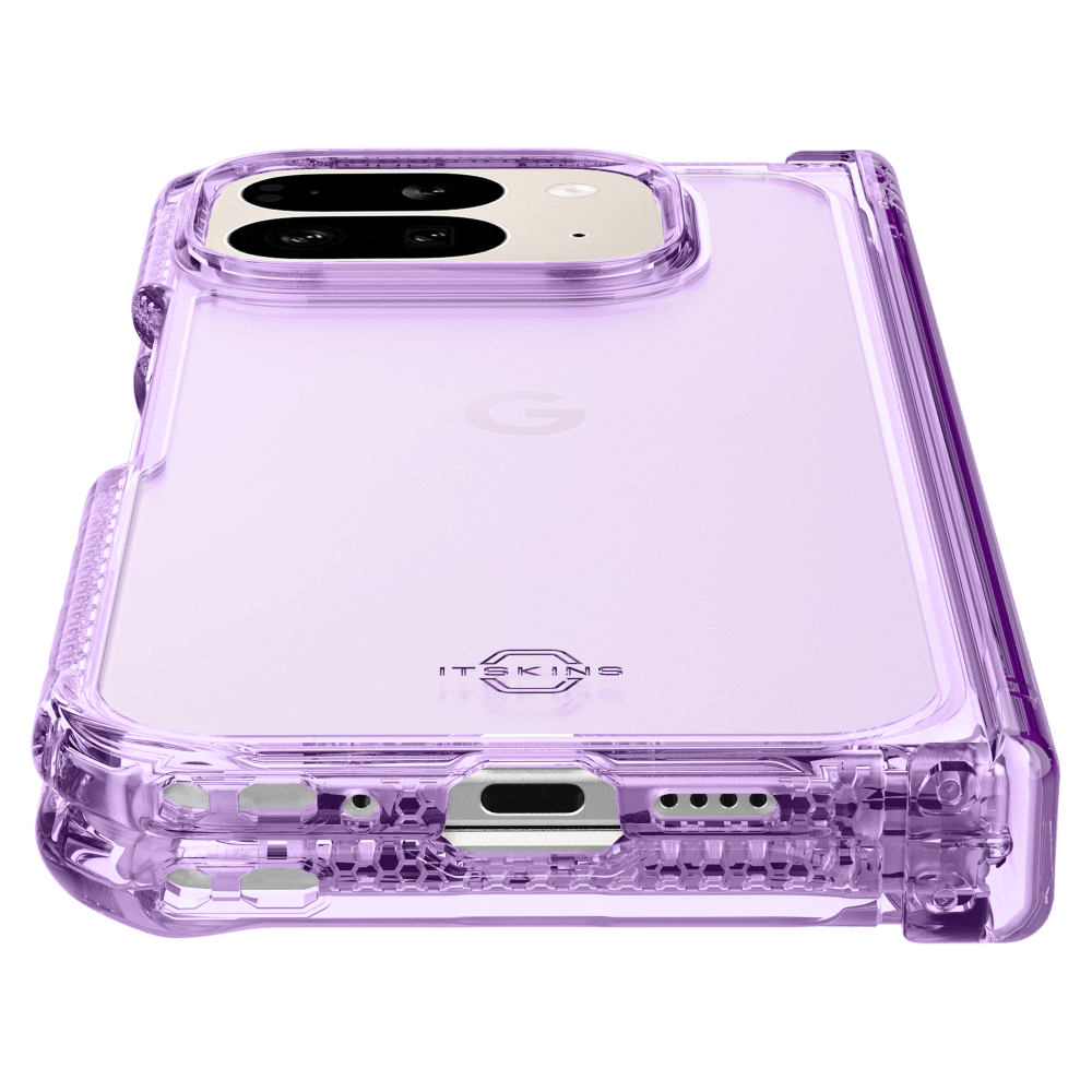 Wholesale cell phone accessory ITSKINS - Hybrid_R Clear Hinge Case for Google Pixel 10 Pro
