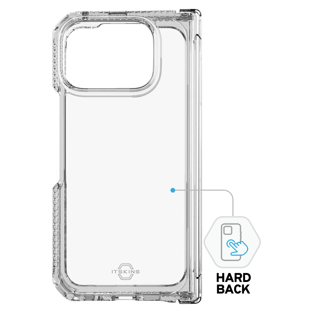 Wholesale cell phone accessory ITSKINS - Hybrid_R Clear Hinge Case for Google Pixel 10 Pro