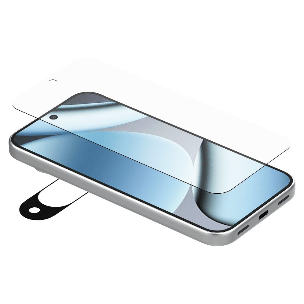 Wholesale cell phone accessory ITSKINS - Hybrid Defense Glass Screen Protector and Lens Protector