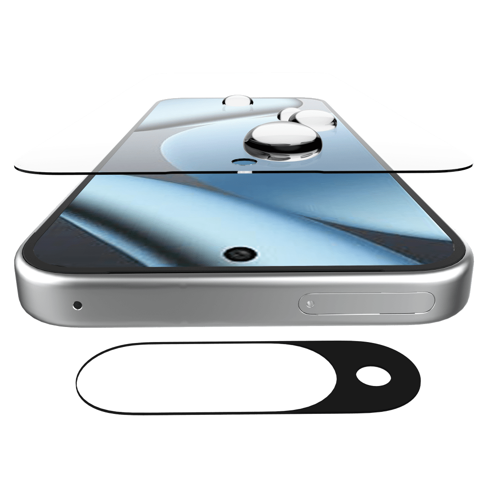 Wholesale cell phone accessory ITSKINS - Hybrid Defense Glass Screen Protector and Lens Protector