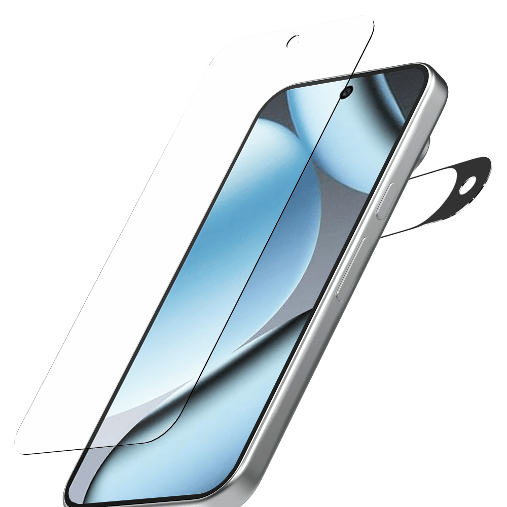 Wholesale cell phone accessory ITSKINS - Hybrid Defense Glass Screen Protector and Lens Protector