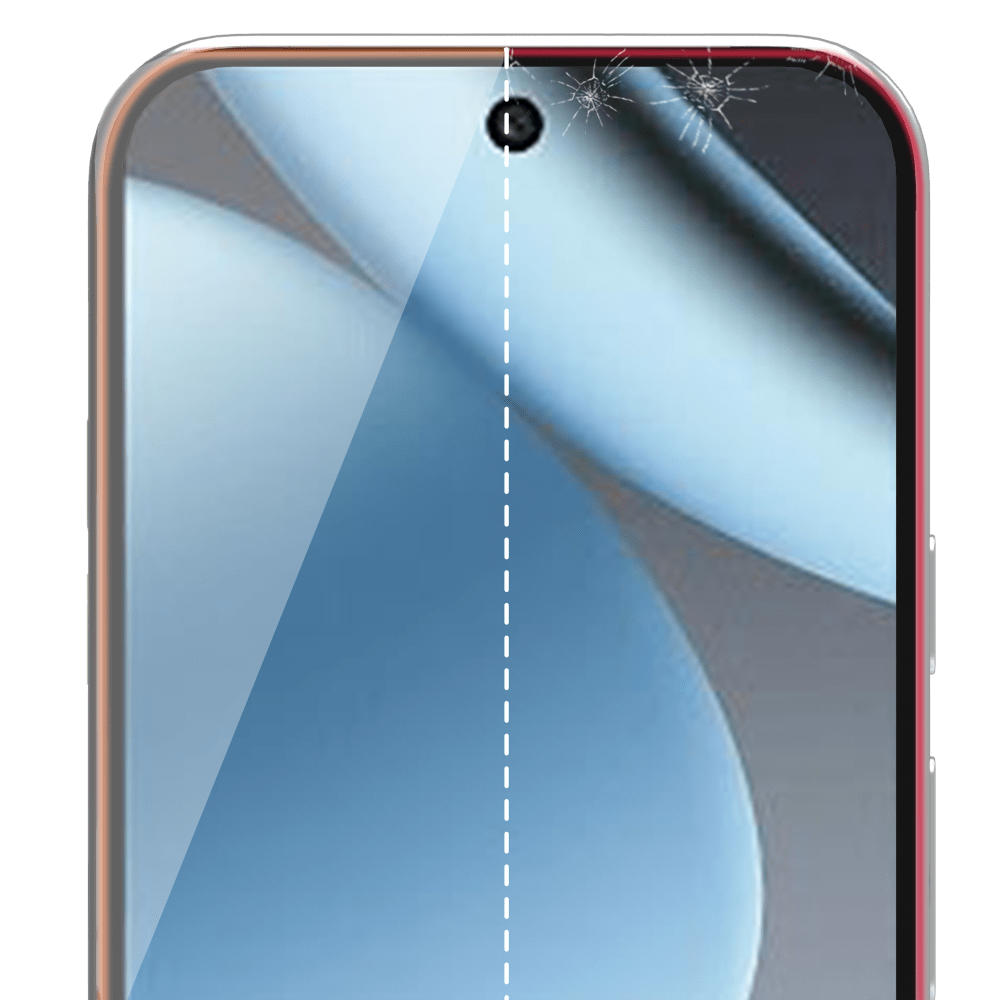 Wholesale cell phone accessory ITSKINS - Hybrid Defense Glass Screen Protector with Dust Removal