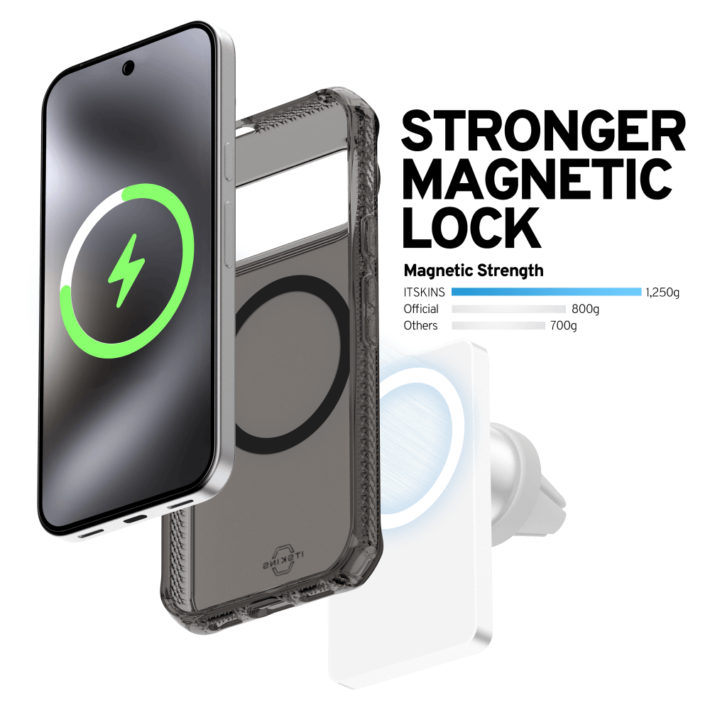 Wholesale cell phone accessory ITSKINS - Hybrid_R Vapor MagSafe Case for Google Pixel 10 Pro