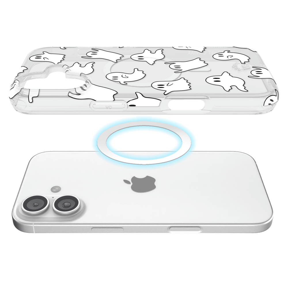 Wholesale cell phone accessory VELVET CAVIAR - MagSafe Case for Apple iPhone 16 - Ghosted Clear