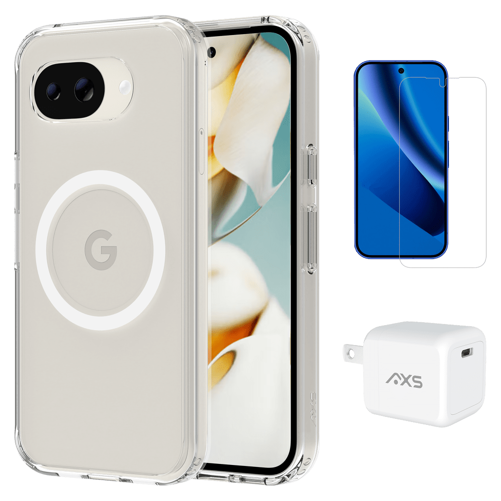 Wholesale cell phone accessory AXS - Starter Kit (Includes Ultra Clear Case, Screen Protector