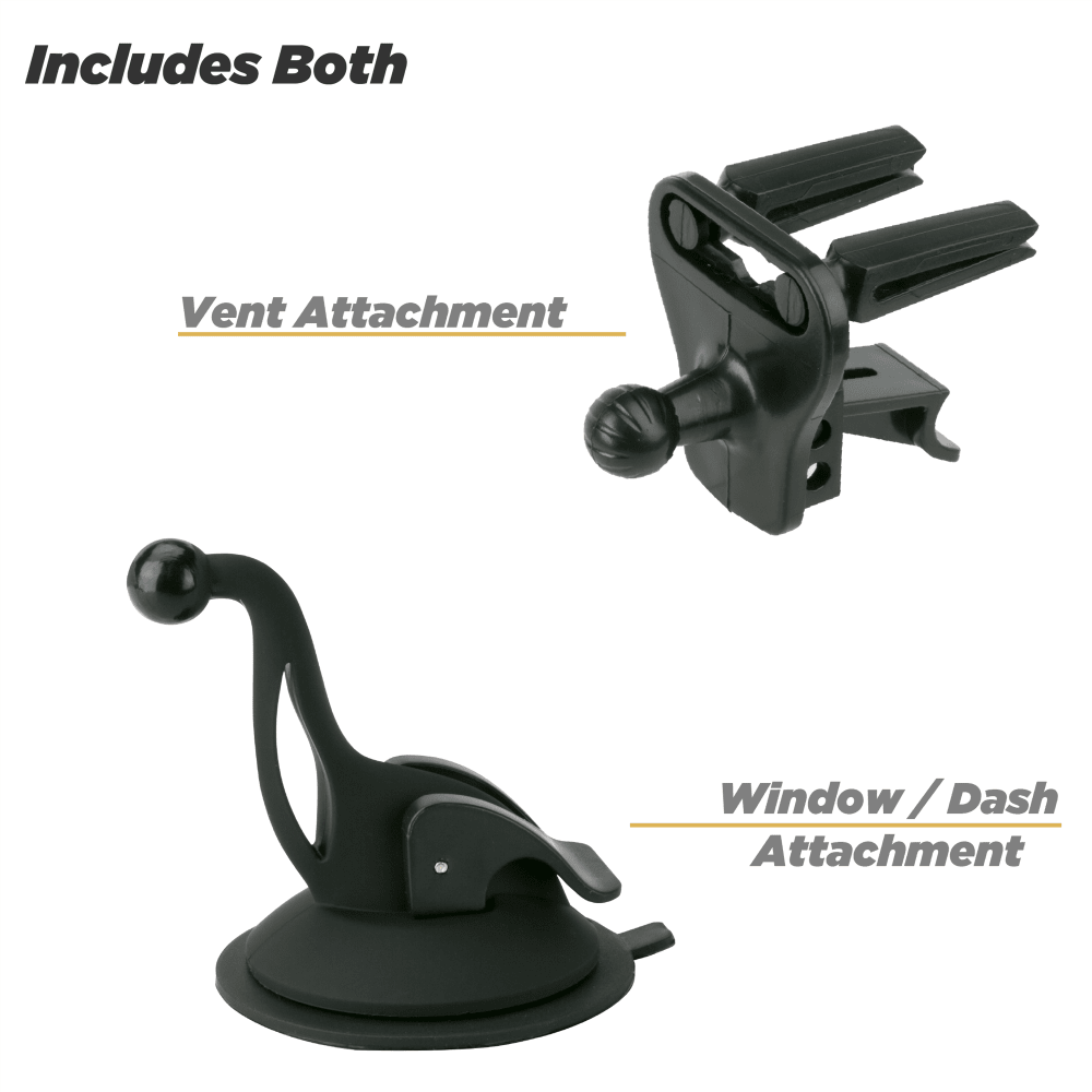 Wholesale cell phone accessory Scosche - 3 in 1 Universal Vent and Suction Cup Mount - Black