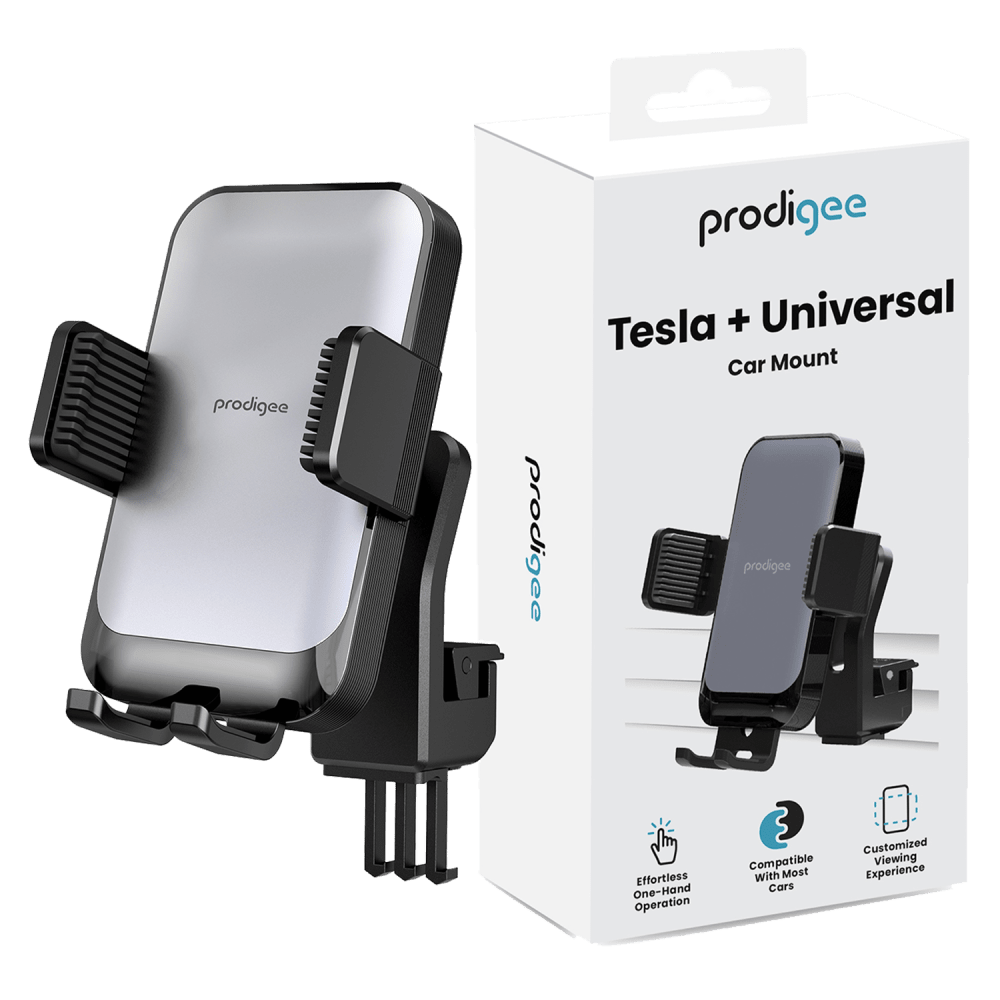 Wholesale cell phone accessory prodigee - Tesla Universal Car Mount - Black