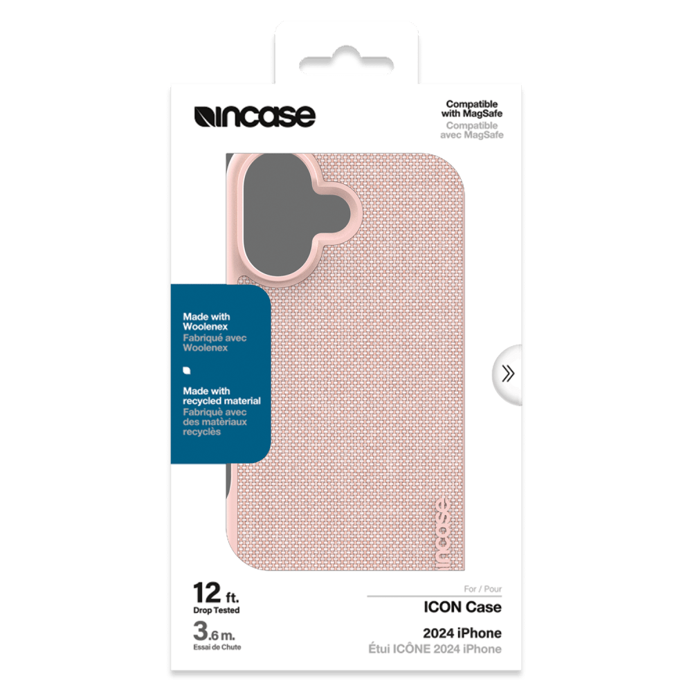 Wholesale cell phone accessory Incase - ICON MagSafe Case for Apple iPhone 16 - Blush