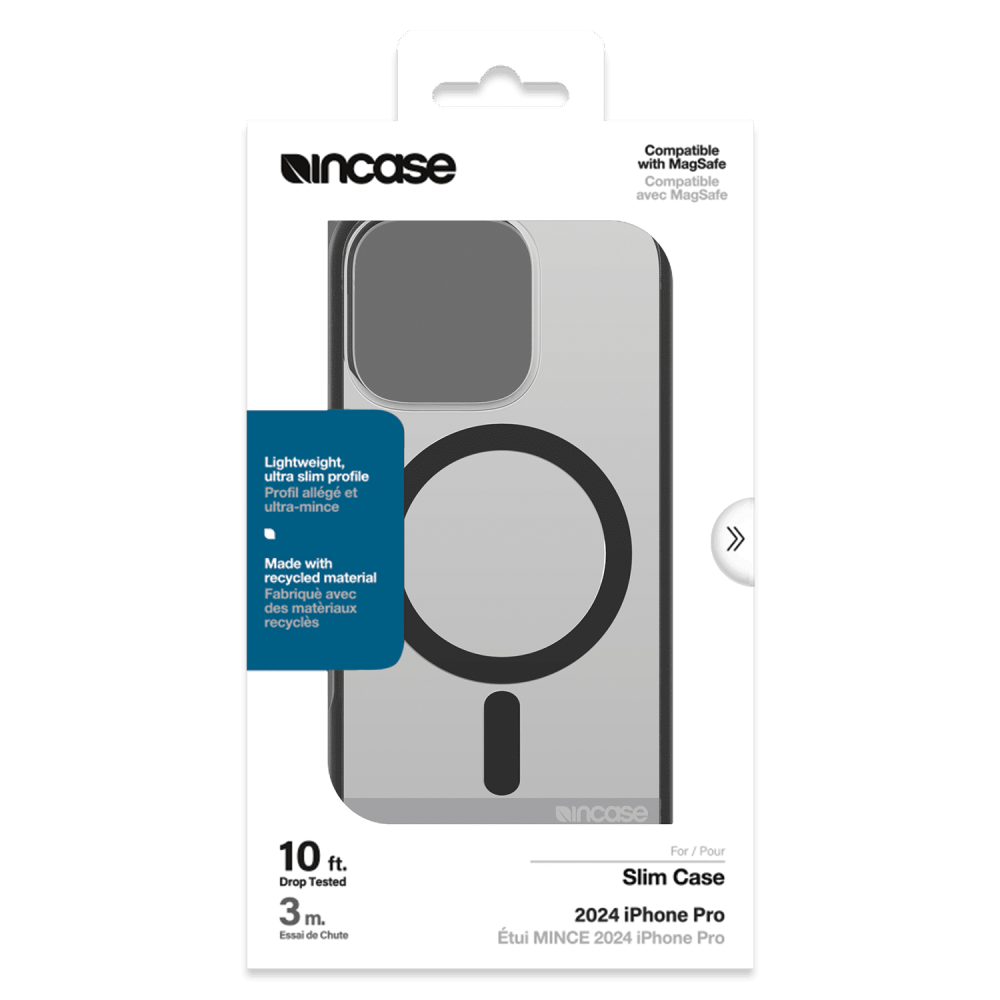 Wholesale cell phone accessory Incase - Slim MagSafe Case for Apple iPhone 16 Pro - Black