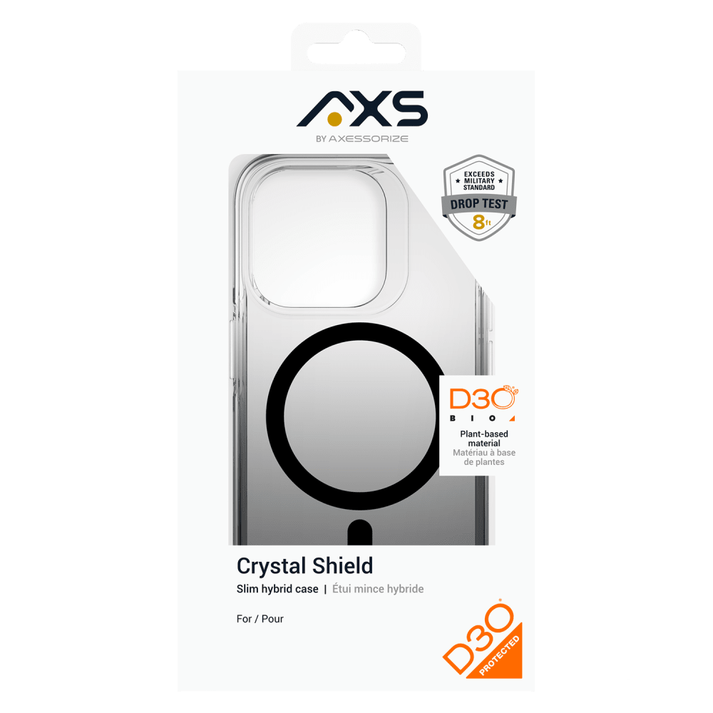 Wholesale cell phone accessory AXS - Crystal Shield D3O MagSafe Case for Apple iPhone 15 Plus