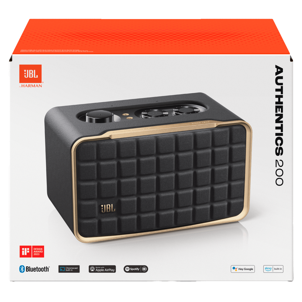 Wholesale cell phone accessory JBL - Authentics 200 Wireless Home Speaker - Black