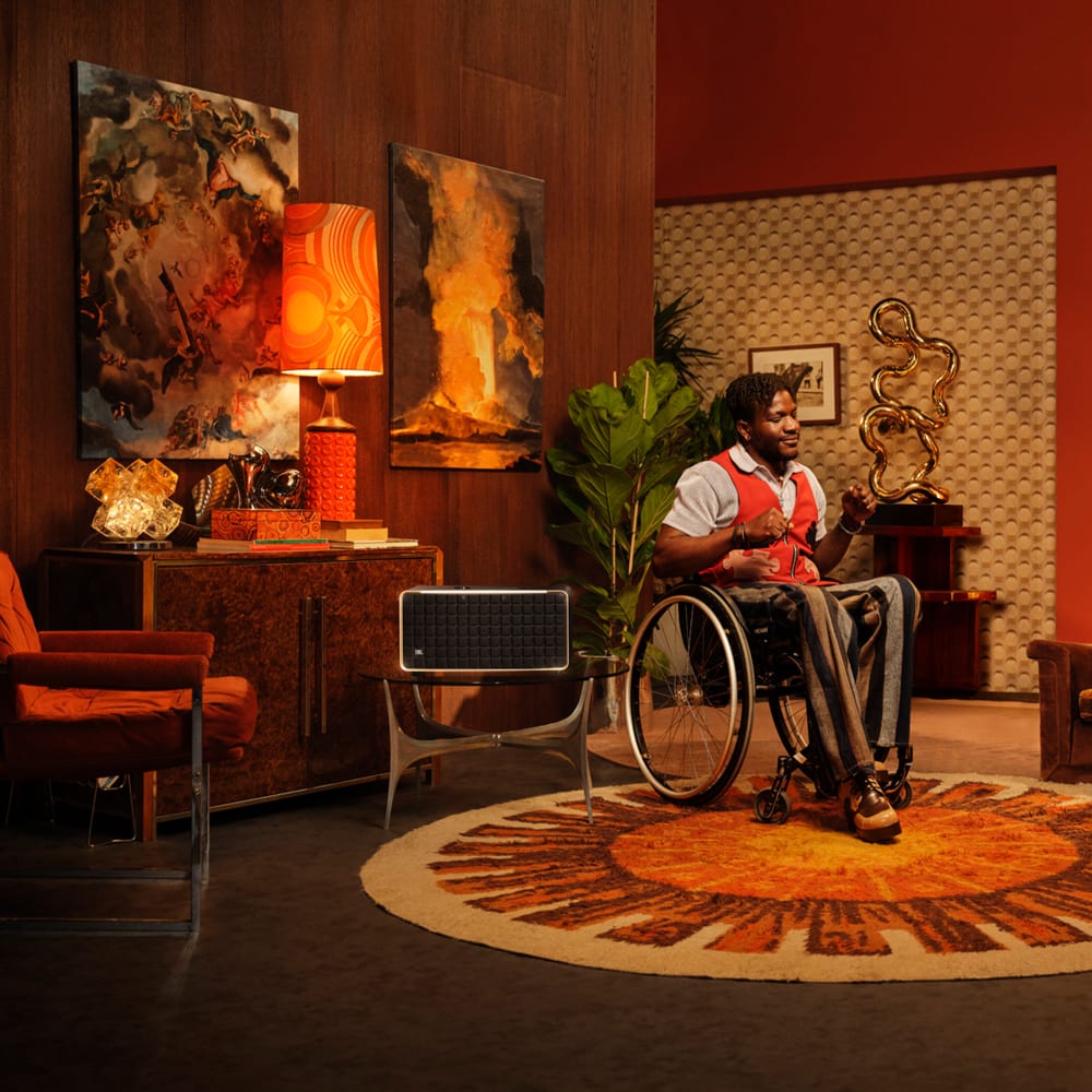 Wholesale cell phone accessory JBL - Authentics 500 Wireless Home Speaker - Black