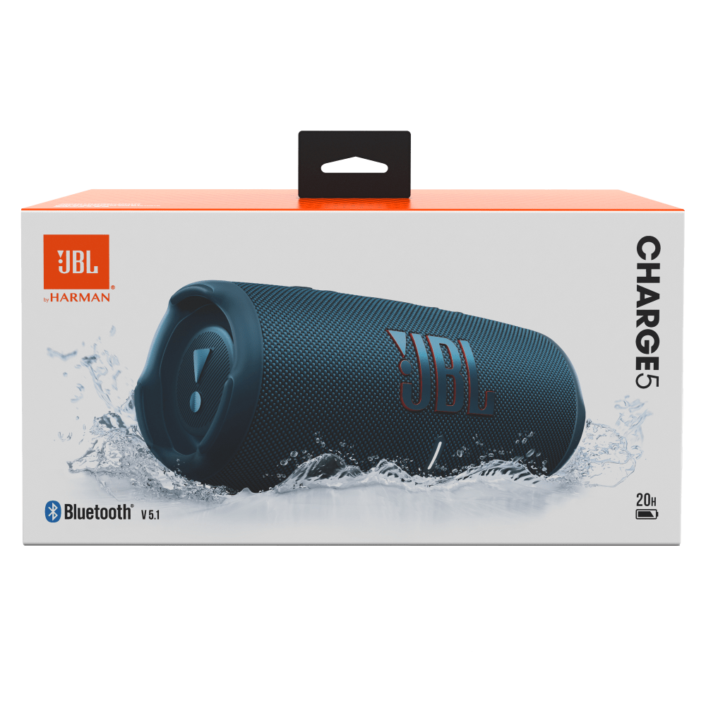 Wholesale Jbl - Charge 5 Waterproof Bluetooth Speaker - Blue