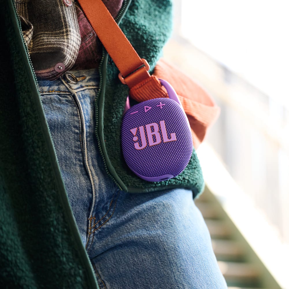 Wholesale cell phone accessory JBL - Clip 5 Waterproof Bluetooth Speaker - Purple