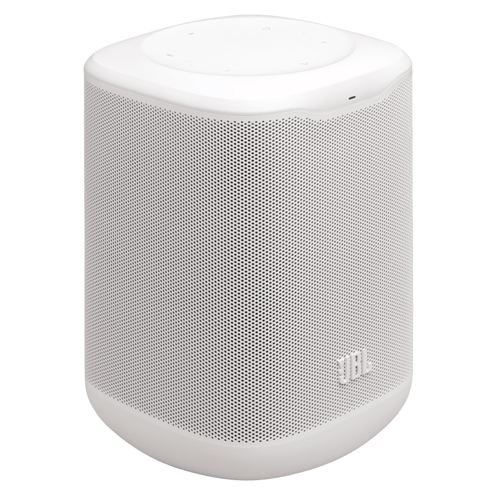 Wholesale cell phone accessory JBL - Cove M1 Compact Wi-Fi Home Speaker - White