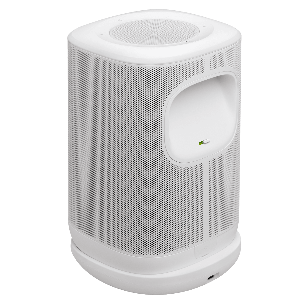 Wholesale cell phone accessory JBL - Cove P1-Portable  Wi-Fi Home Speaker - White