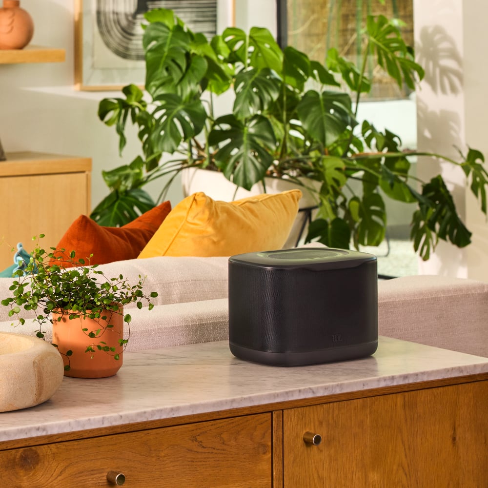 Wholesale cell phone accessory JBL - Cove X1-3D Room-Filling  Wi-Fi Home Speaker - Black