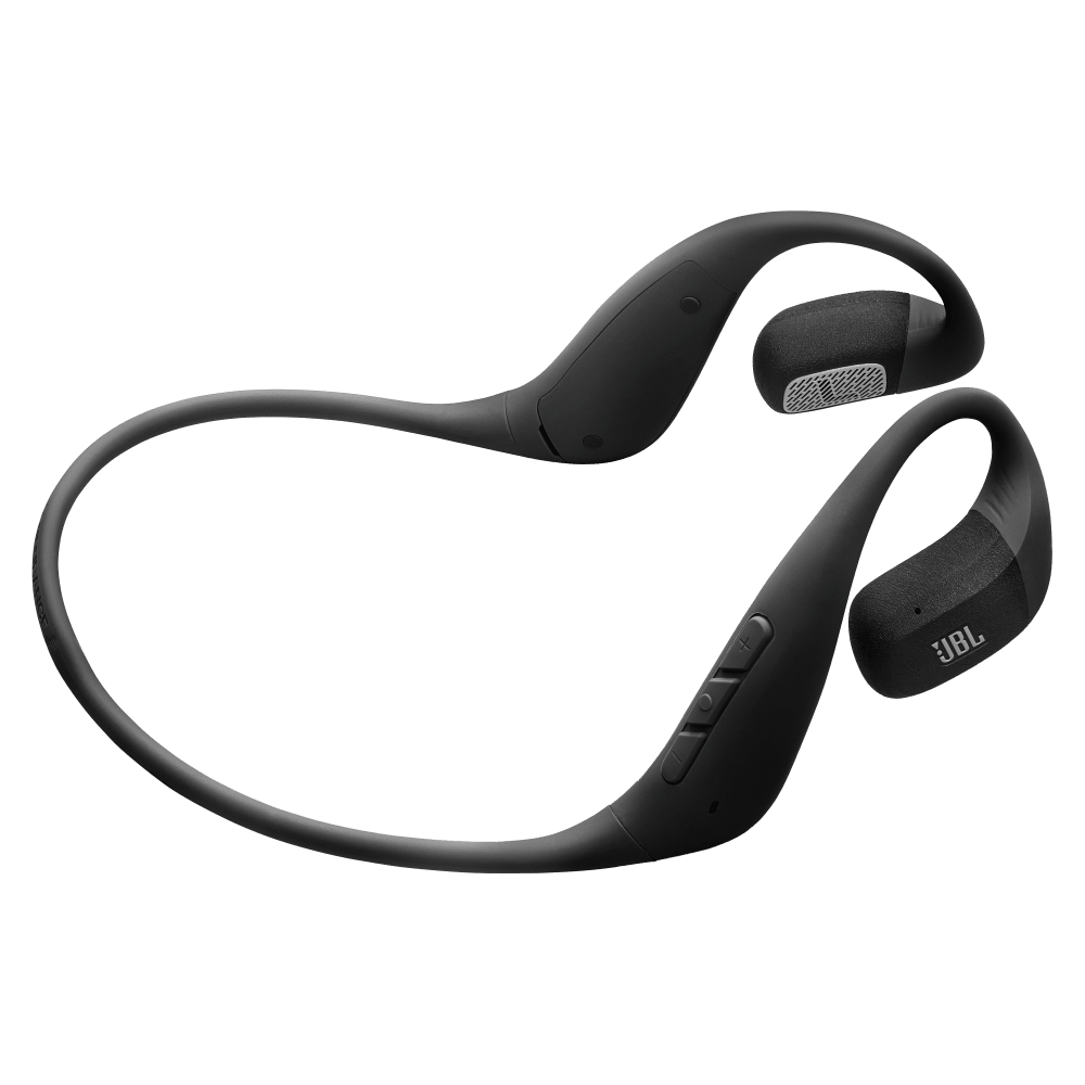 Wholesale cell phone accessory JBL - Endurance Pace Open Ear Wireless Headphones - Black and