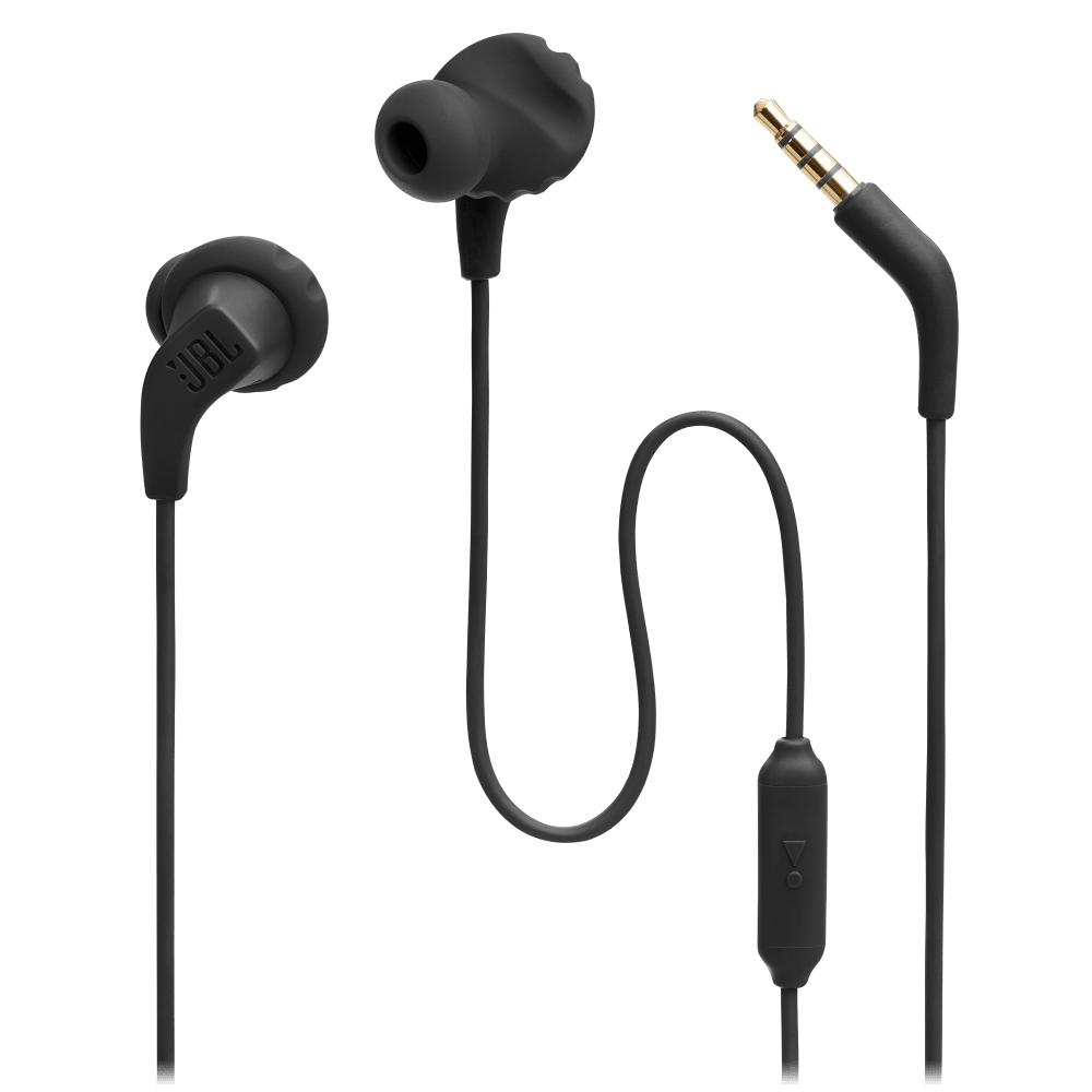 Wholesale cell phone accessory JBL - Endurance Run 2 Waterproof In Ear Wired Headphones - Black